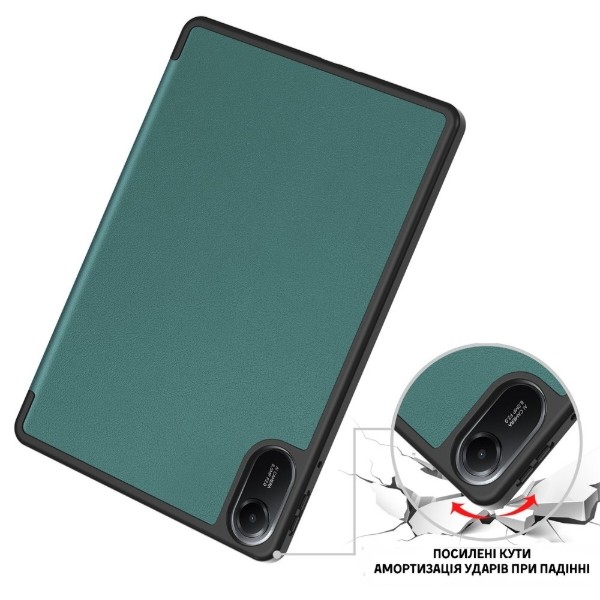 Фото - Чохол для планшета BeCover Flexible TPU Mate з кріпленням for Xiaomi Redmi Pad 2 11.0" Dark Green (715598)